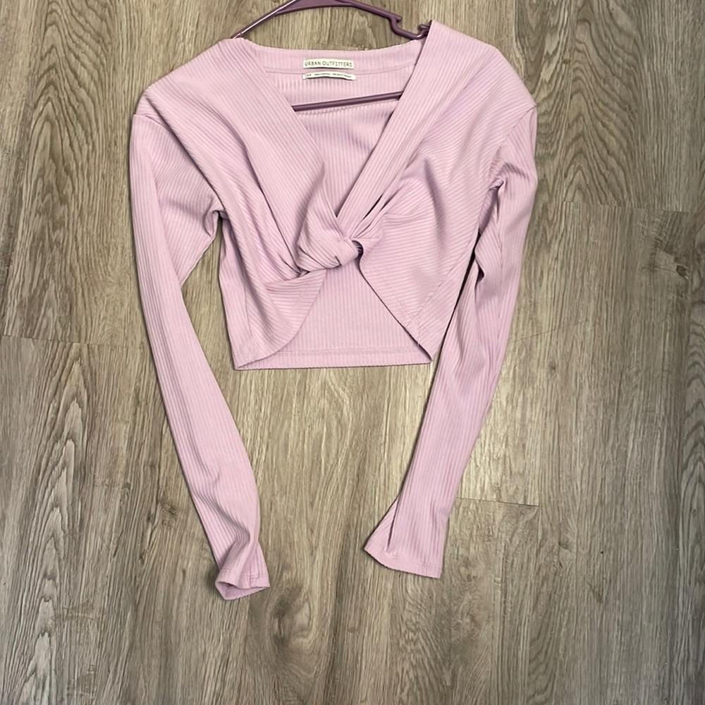 urban Outfitters crossed front crop top